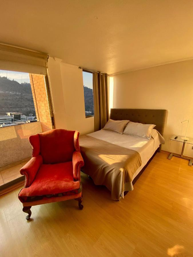 Apartamento Providencia Plaza Santiago de Chile Exterior foto