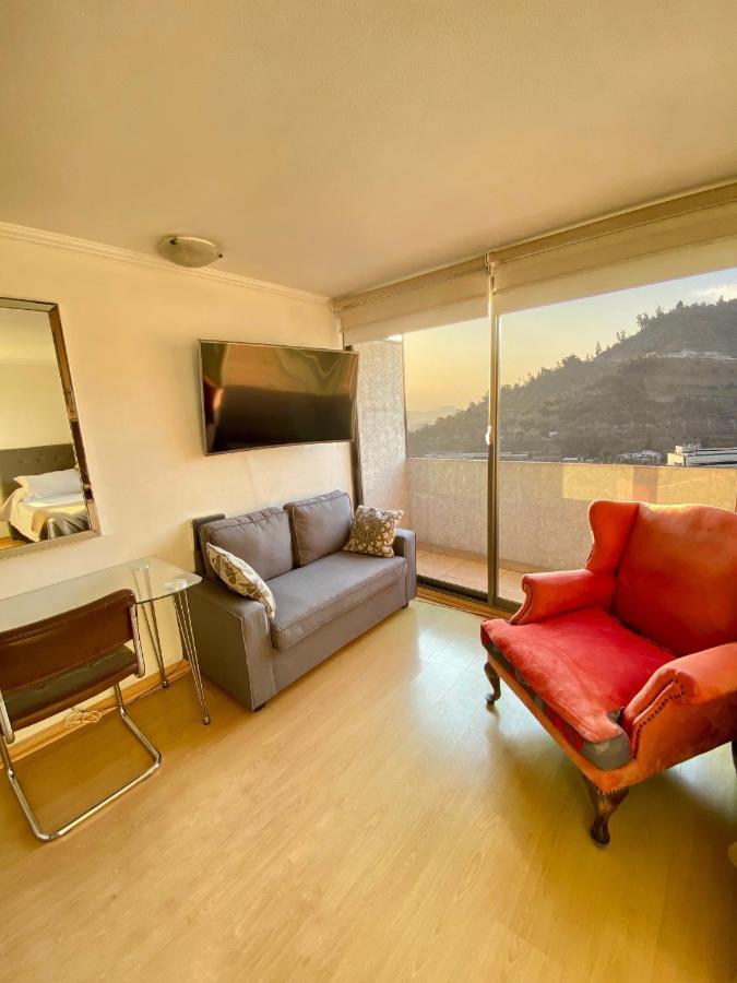 Apartamento Providencia Plaza Santiago de Chile Exterior foto