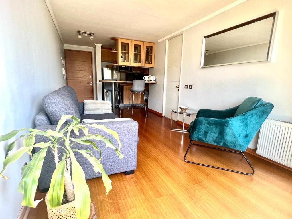 Apartamento Providencia Plaza Santiago de Chile Exterior foto